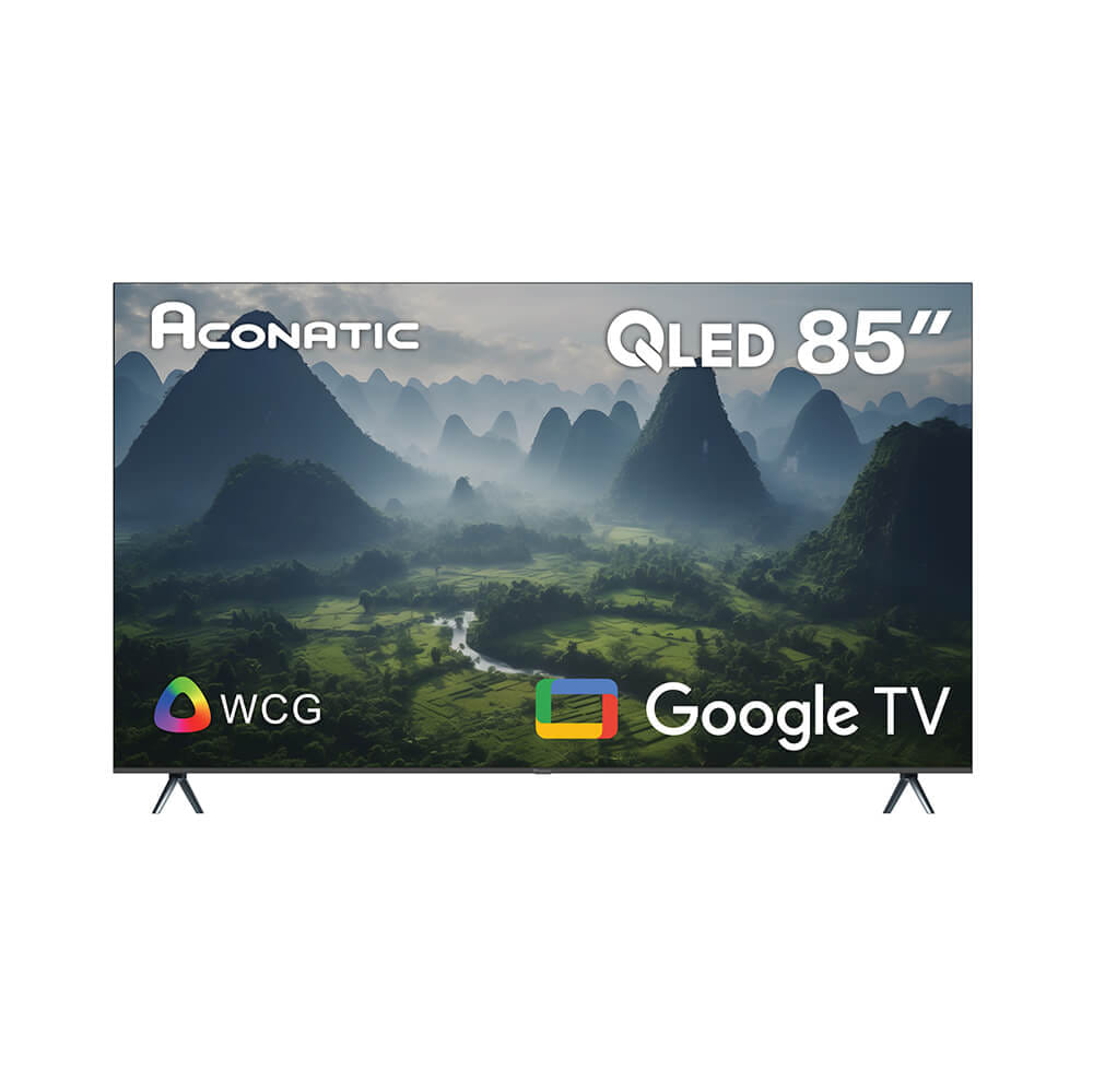 คิวแอลอีดี ทีวี 85 นิ้ว ACONATIC 85QS1000AN GOOGLE TV (รับประกัน 3 ปี)_0